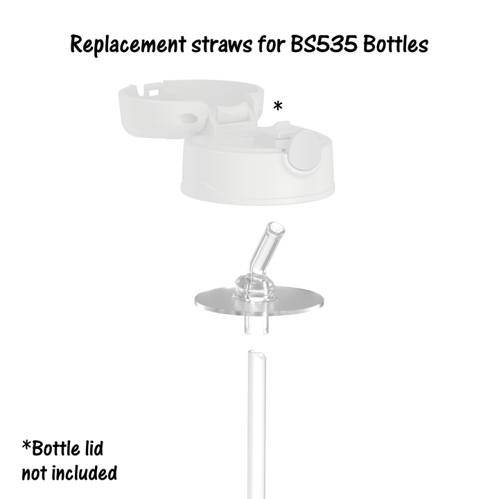 10oz THERMOS® KIDS BOTTLE REPLACEMENT STRAWS 2-PACK