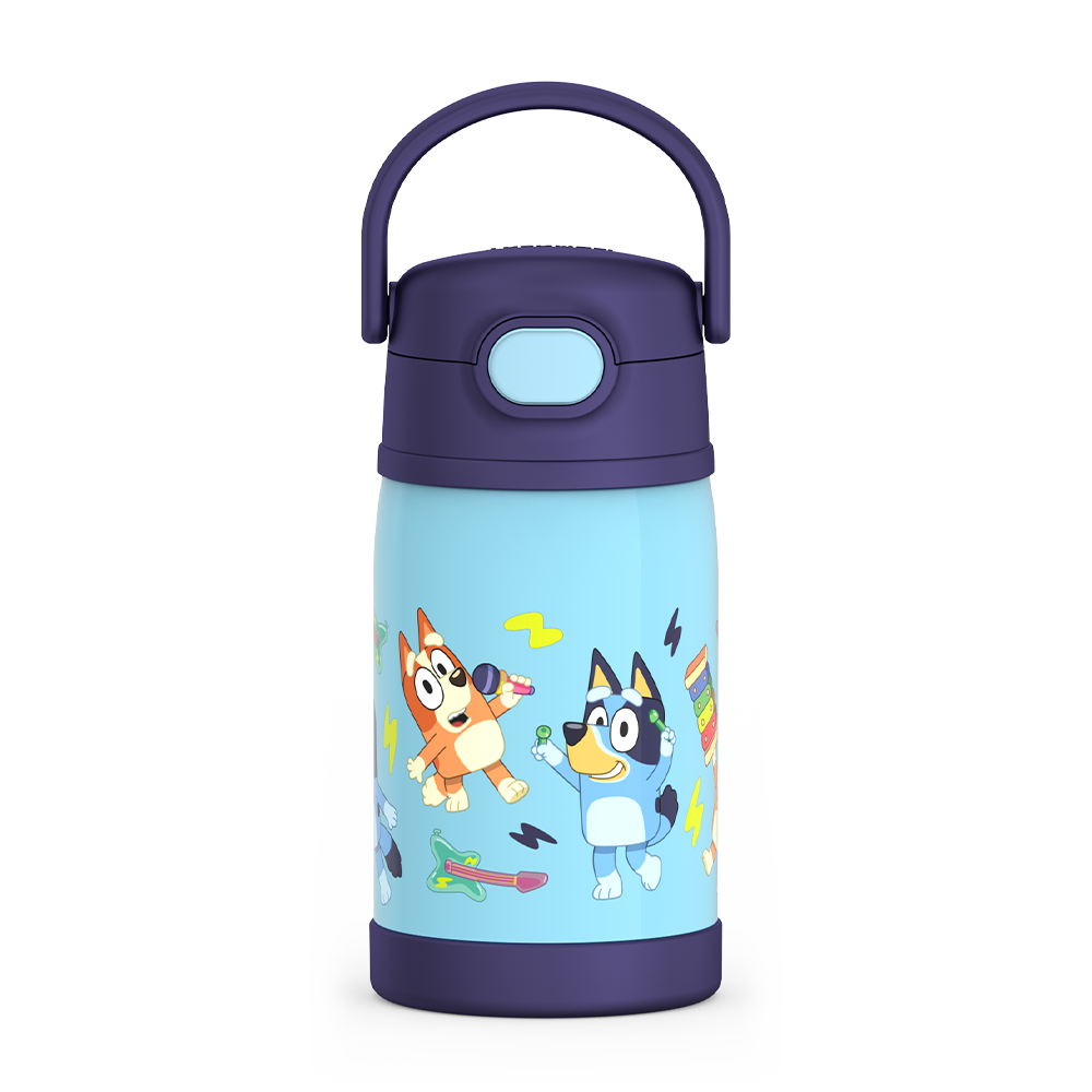 10oz FUNTAINER® WATER BOTTLE BLUEY