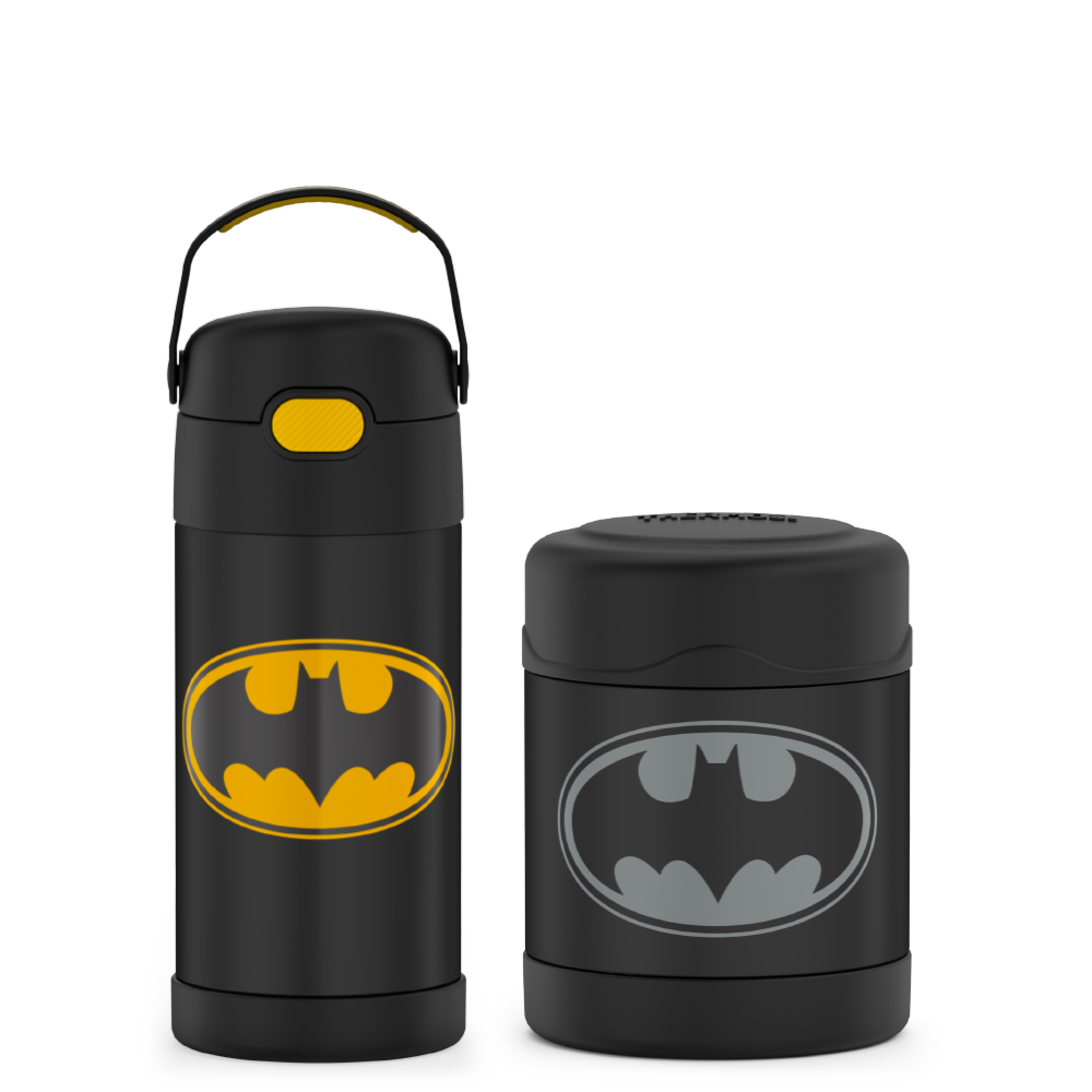 Batman Bundle - 12oz FUNtainer® Water Bottle and 10oz FUNtainer® Food Jar