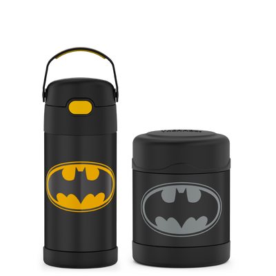 Batman Bundle - 12oz FUNtainer® Water Bottle and 10oz FUNtainer® Food Jar