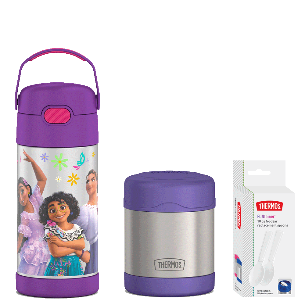 Thermos® 12oz FUNtainer® food jar in Default Title — shown as part of bundle set