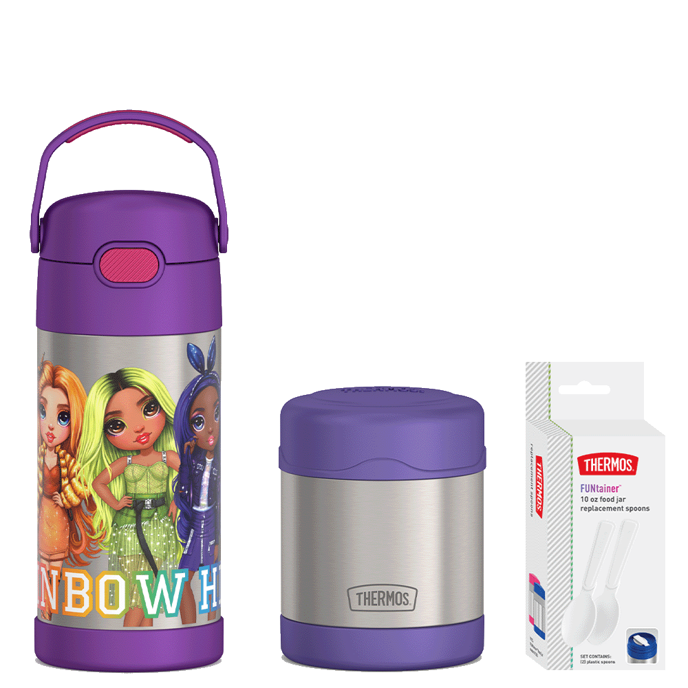 Thermos® 12oz FUNtainer® food jar in Default Title — shown as part of bundle set