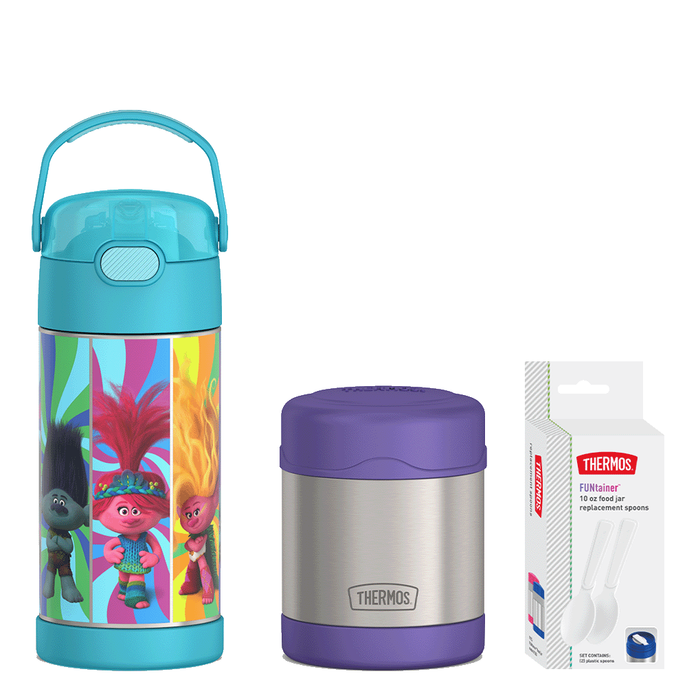 Thermos® 12oz FUNtainer® food jar in Default Title — shown as part of bundle set