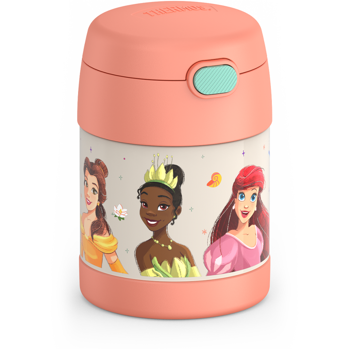 Thermos® 10oz FUNtainer® food jar in Default Title — angled view showing full profile