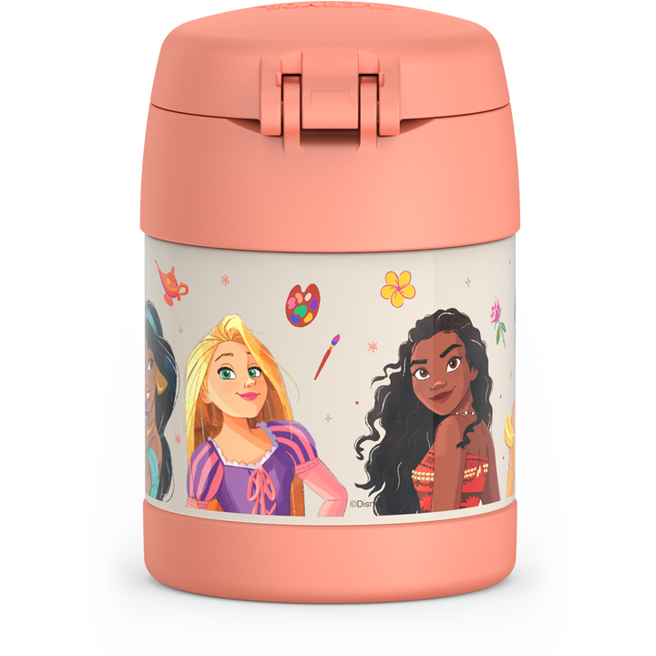 Thermos® 10oz FUNtainer® food jar in Default Title — back view showing handle and base