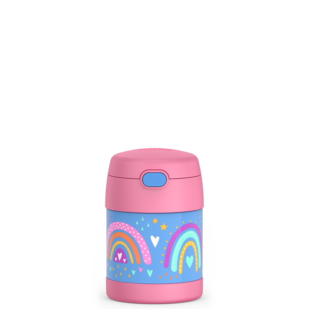 Thermos® 10oz FUNtainer® food jar in Rainbow Dreams