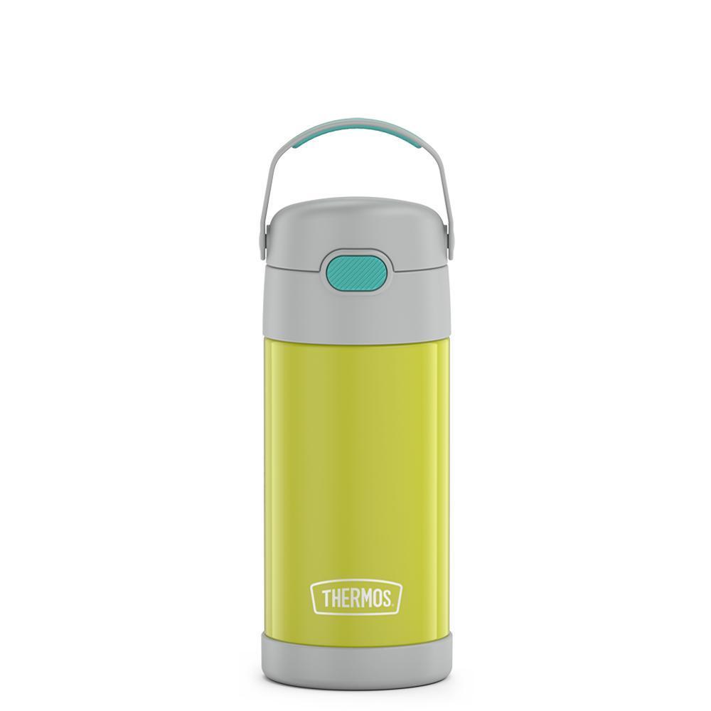 Thermos® 12oz FUNtainer® water bottle in Yellow/Green