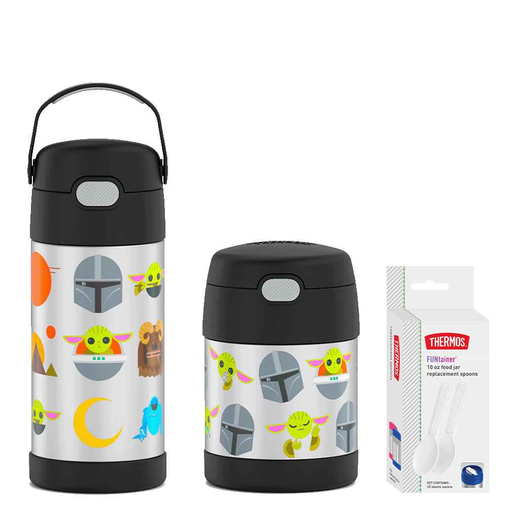 Thermos® 12oz FUNtainer® food jar in Default Title — shown as part of bundle set