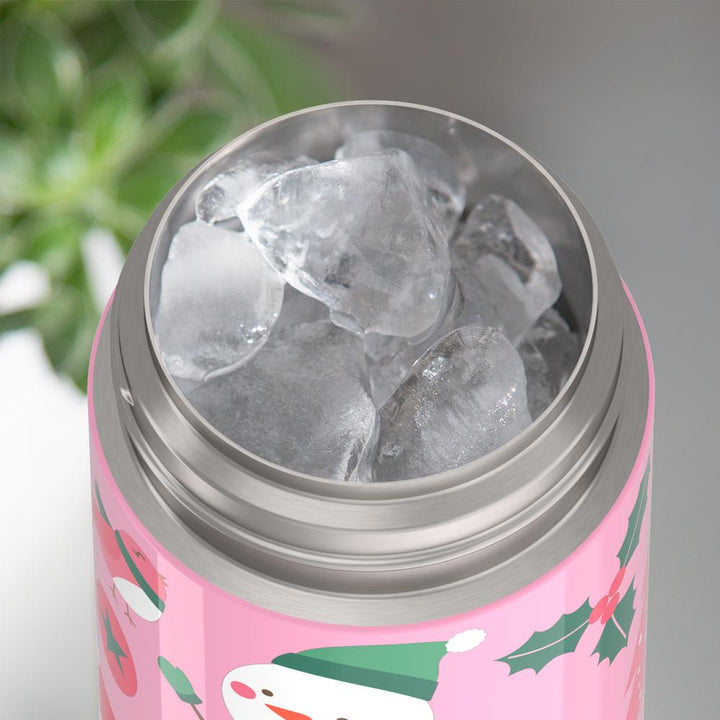 Thermos® 12oz FUNtainer® product in Default Title — shown filled with ice, demonstrating insulation