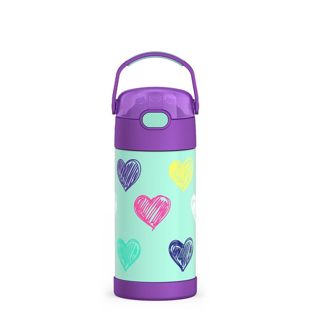 Thermos® 12oz FUNtainer® water bottle in Cool Caticorns
