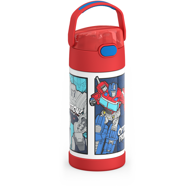 Thermos® 12oz FUNtainer® water bottle in Default Title — angled view showing full profile