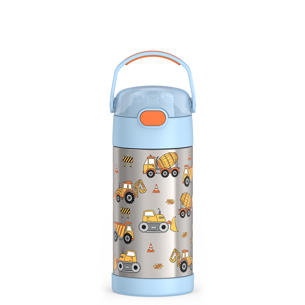 Thermos® 12oz FUNtainer® water bottle in Construction