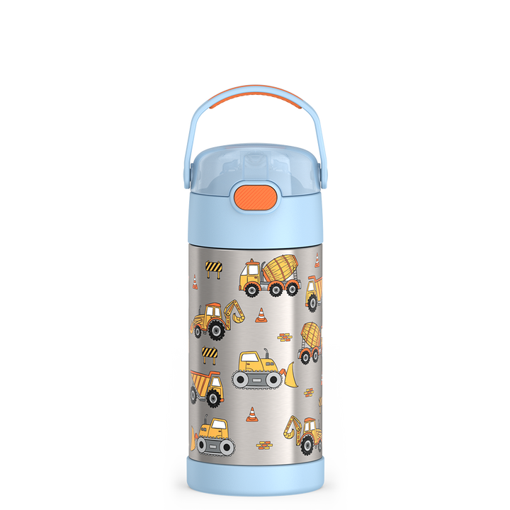 Thermos® 12oz FUNtainer® water bottle in Construction