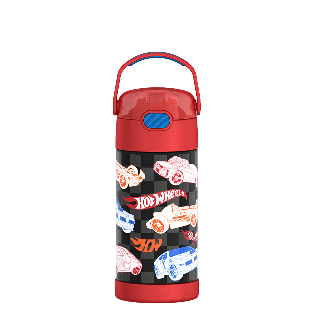 12oz FUNTAINER® WATER BOTTLE HOT WHEELS
