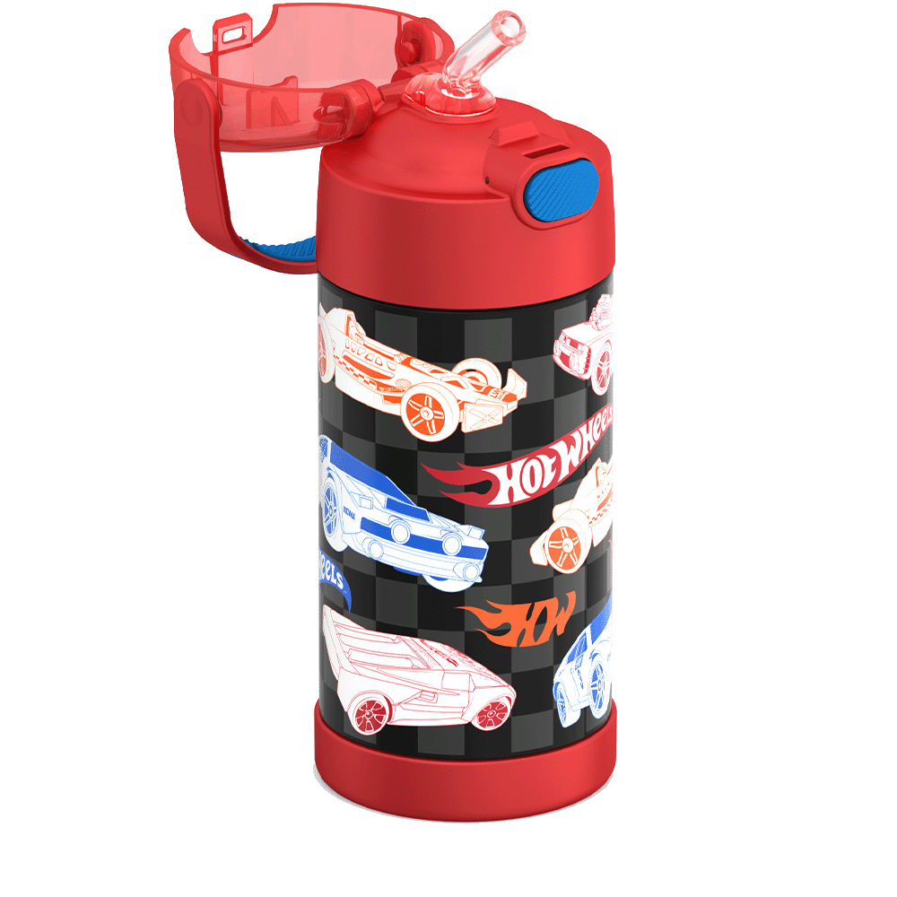 12oz FUNTAINER® WATER BOTTLE HOT WHEELS™