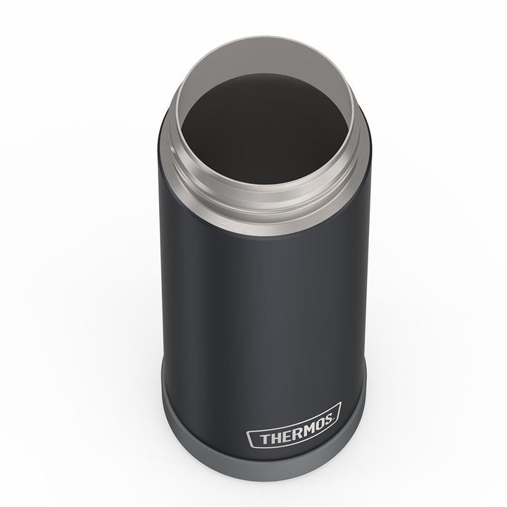 Thermos® 16oz FUNtainer® water bottle in Rosewood — shown filled with ice, demonstrating insulation