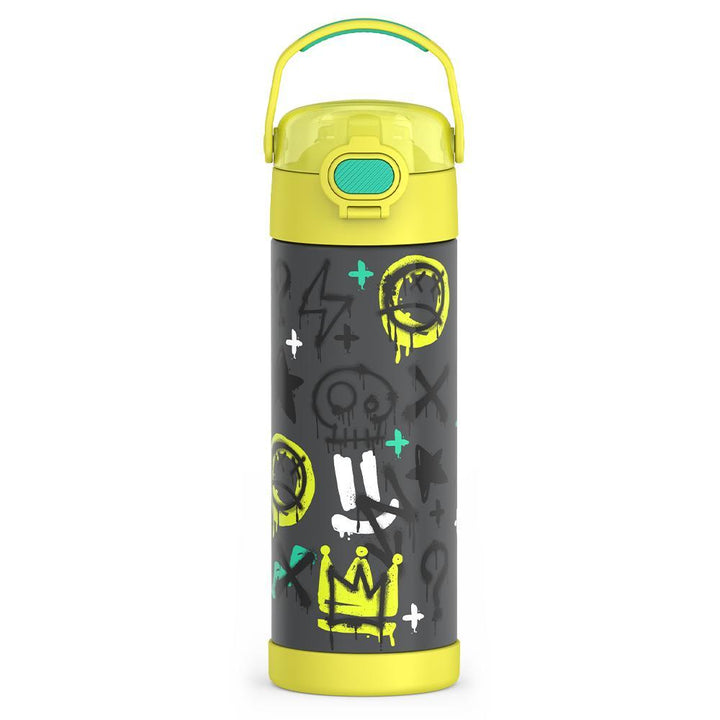 Thermos® 16oz FUNtainer® water bottle in Graffiti Boy
