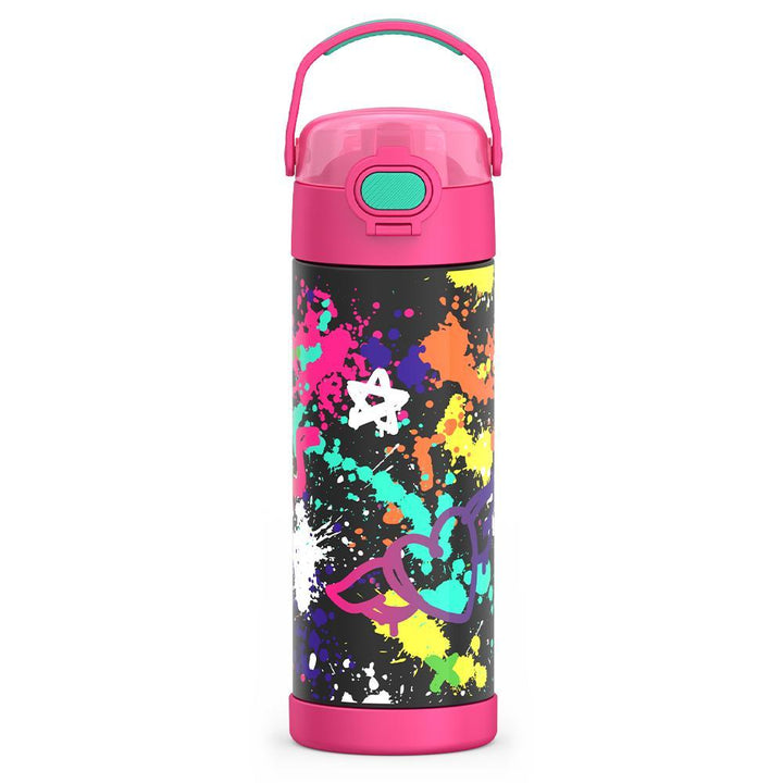 Thermos® 16oz FUNtainer® water bottle in Graffiti Girl