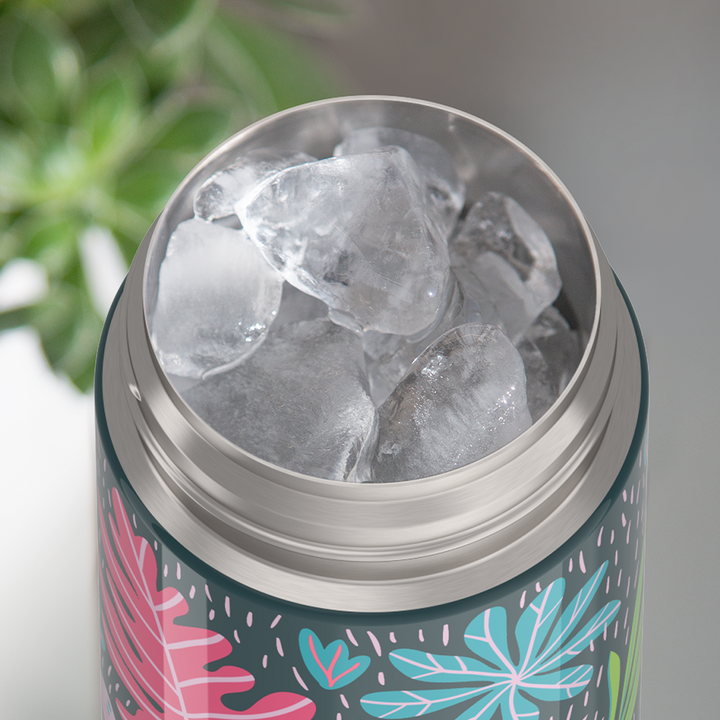 16oz FUNtainer® Water Bottle Patterns with Locking Lid