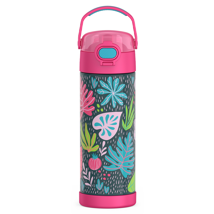 16oz FUNtainer® Water Bottle Patterns with Locking Lid