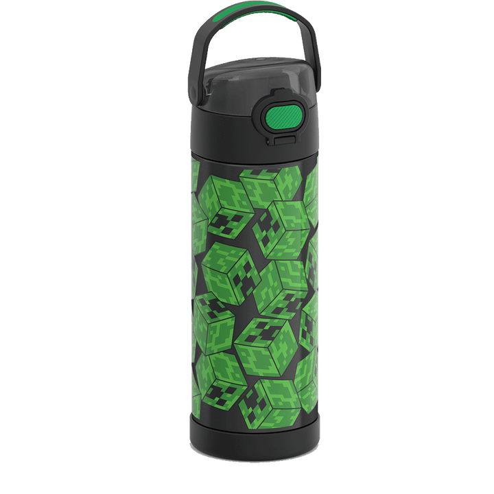 16oz FUNtainer® Water Bottle Minecraft