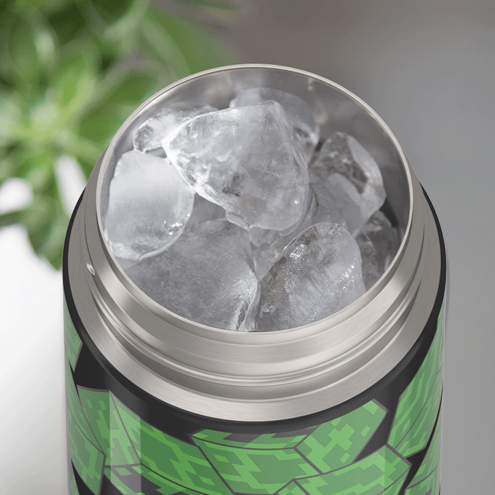 16oz FUNtainer® Water Bottle Minecraft