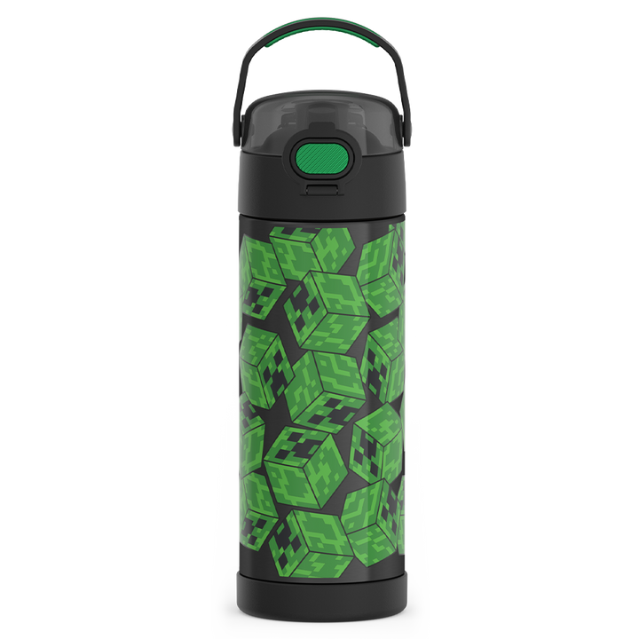 16oz FUNTAINER® WATER BOTTLE MINECRAFT 