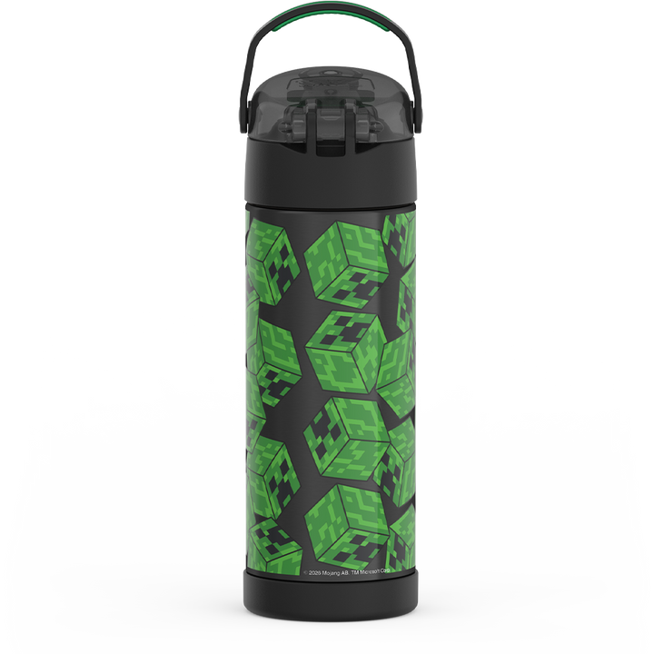 16oz FUNtainer® Water Bottle Minecraft