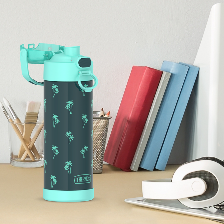 16oz FUNtainer® Water Bottle Patterns with Locking Lid