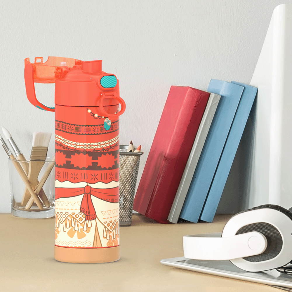 16oz FUNTAINER® WATER BOTTLE DISNEY PRINCESS MOANA