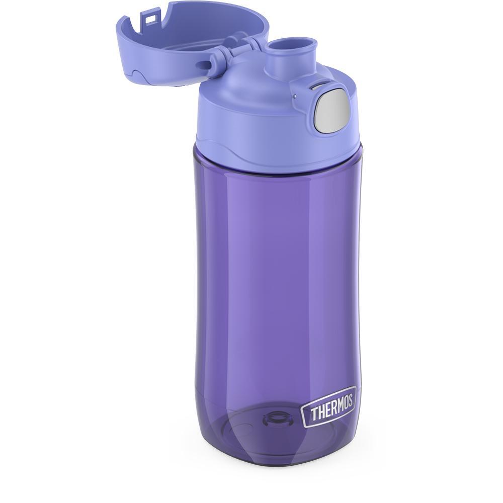 Thermos® 16oz Thermos® water bottle in Lavender — close-up of push-button spout lid