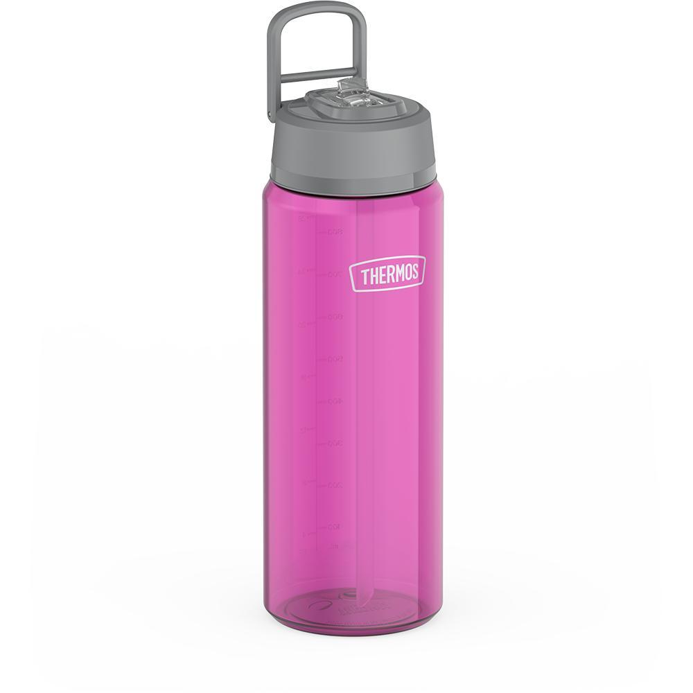Thermos® 32oz Icon™ water bottle in Ultra Pink — angled view showing full profile