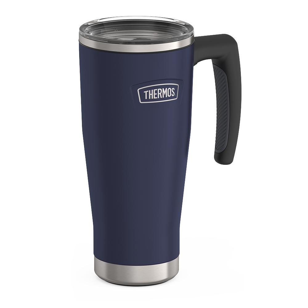 Thermos® 18oz Icon™ mug in Sea Green — angled view showing full profile