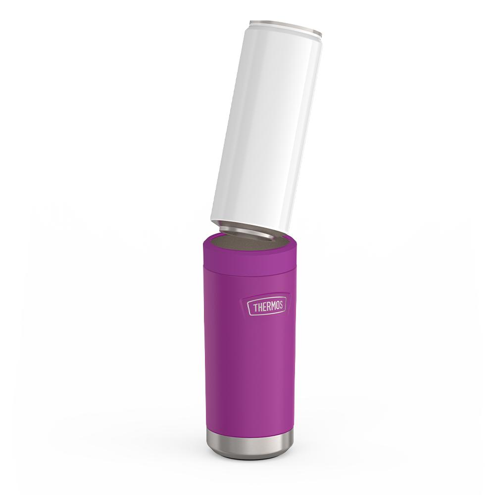 Thermos® 12oz Icon™ can insulator in Plum