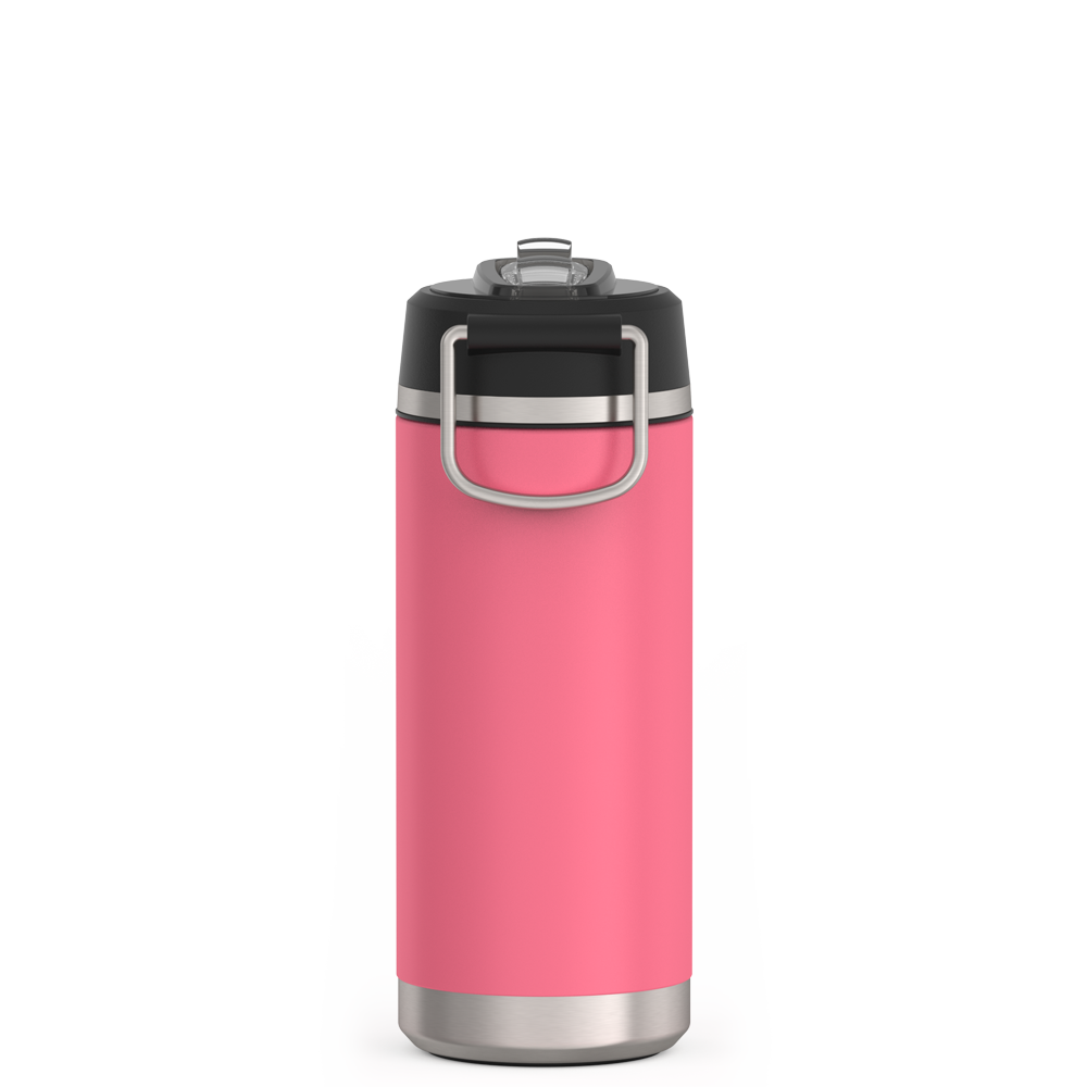 Thermos® 18oz Icon™ water bottle in Granite — back view showing handle and base
