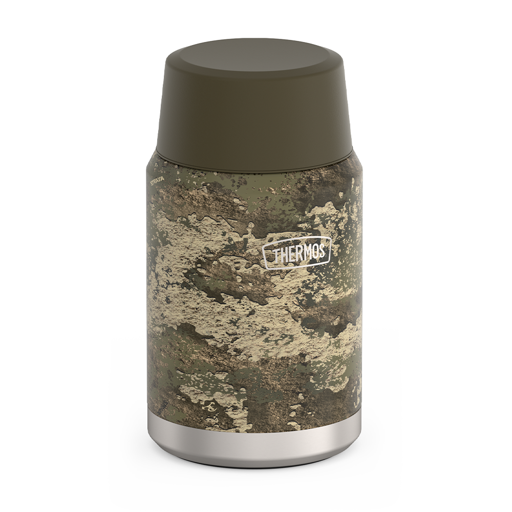 Thermos® 24oz Icon™ food jar in Default Title — angled view showing full profile