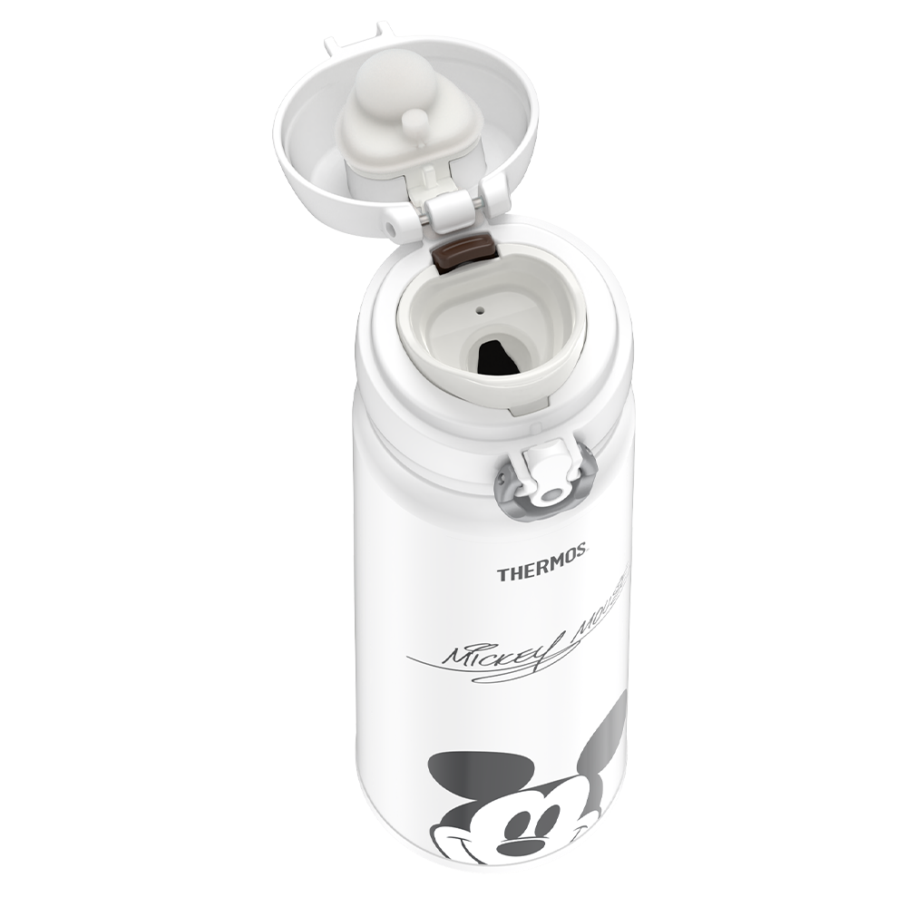 Thermos® 16oz Thermos® beverage bottle in Default Title — close-up of lid mechanism