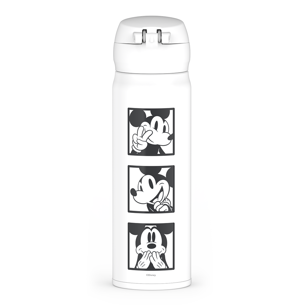 Thermos® 16oz Thermos® beverage bottle in Default Title — back view showing handle and base