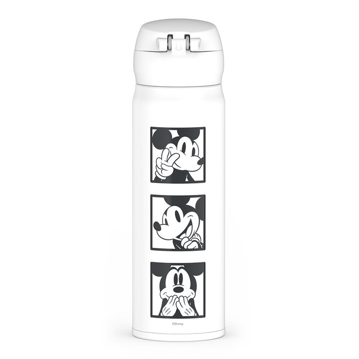 Thermos® 16oz Thermos® beverage bottle in Default Title — back view showing handle and base