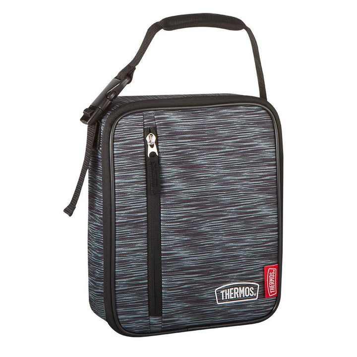 Thermos® lunch box in Purple — angled view showing full profile