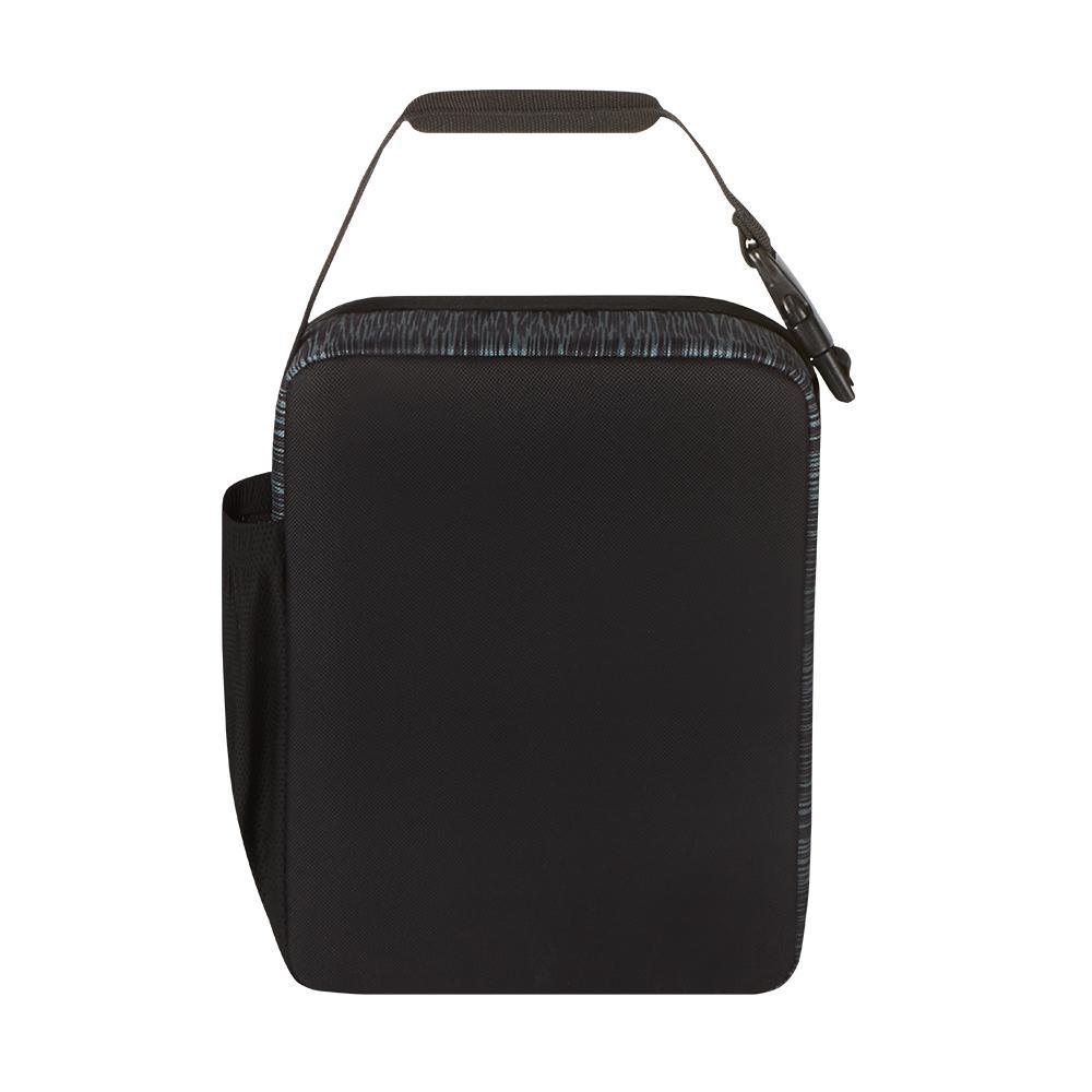 Thermos® lunch box in Teal — back view showing handle and base