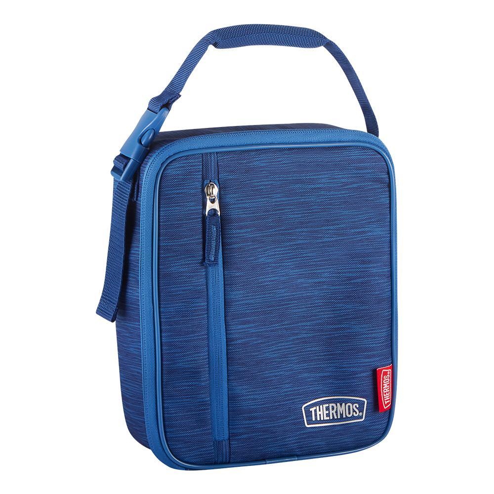 Thermos® lunch box in Teal — angled view showing full profile