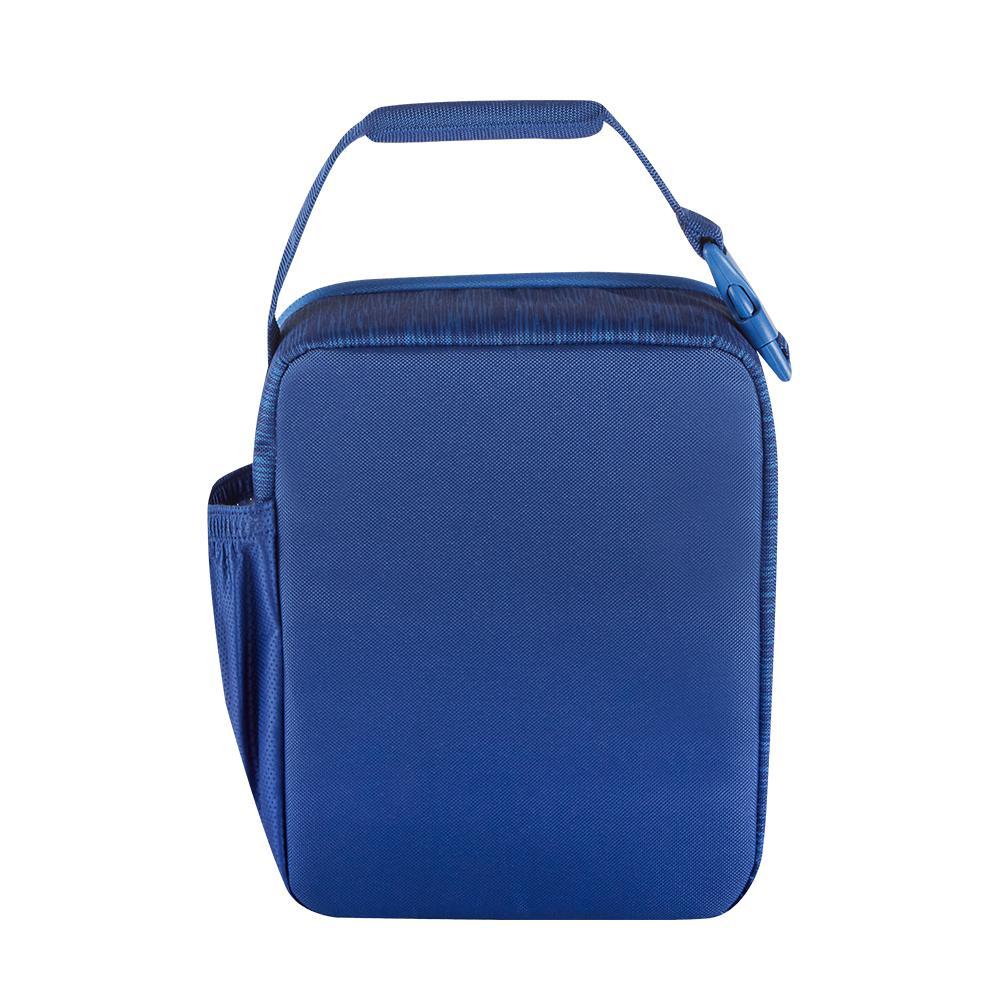 Thermos® lunch box in Teal — back view showing handle and base