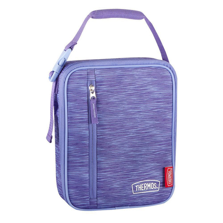 Thermos® lunch box in Teal — angled view showing full profile