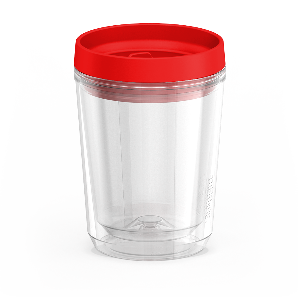 Thermos® 12oz Thermos® tumbler in Default Title — angled view showing full profile