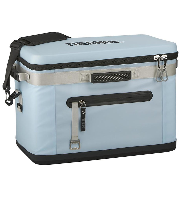 Thermos® Icon™ cooler bag in Glacier — angled view showing full profile