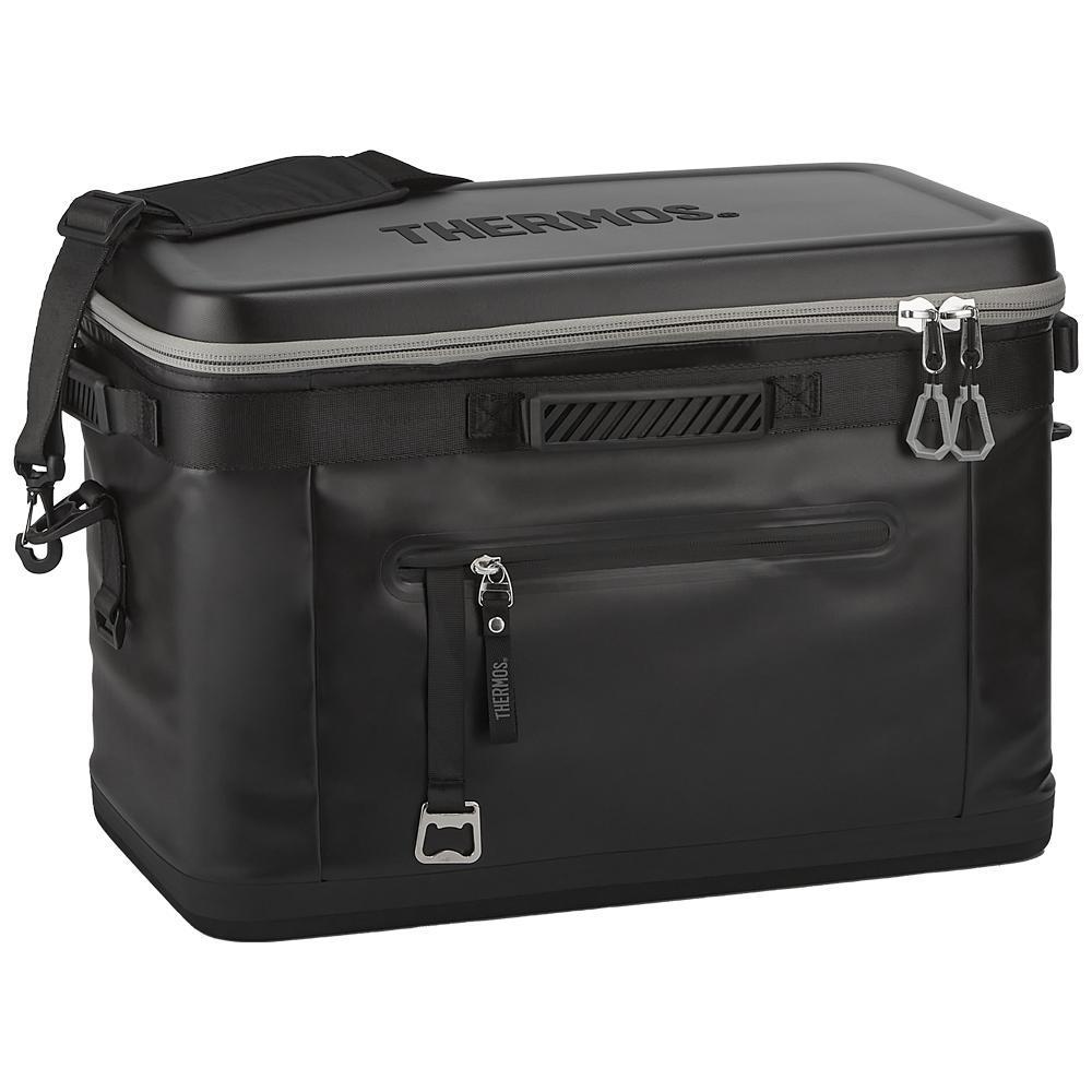 Thermos® Icon™ cooler bag in Glacier — angled view showing full profile