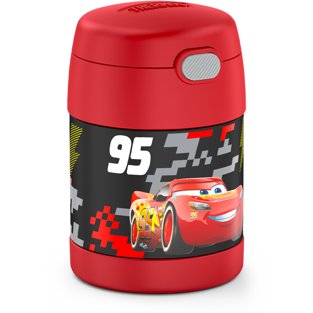 Thermos® 10oz FUNtainer® food jar in Default Title — angled view showing full profile