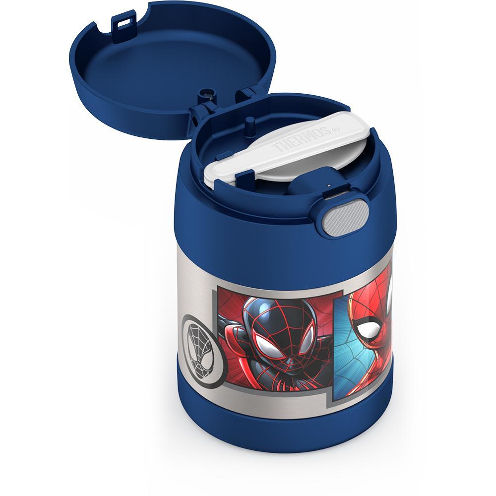 Thermos® 10oz FUNtainer® food jar in Default Title — close-up of lid mechanism