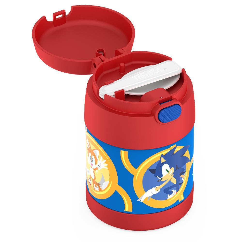 Thermos® 10oz FUNtainer® food jar in Default Title — close-up of lid mechanism